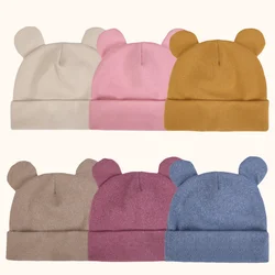 Gorro turbante con orejas de oso para bebé - Cachemira sintética