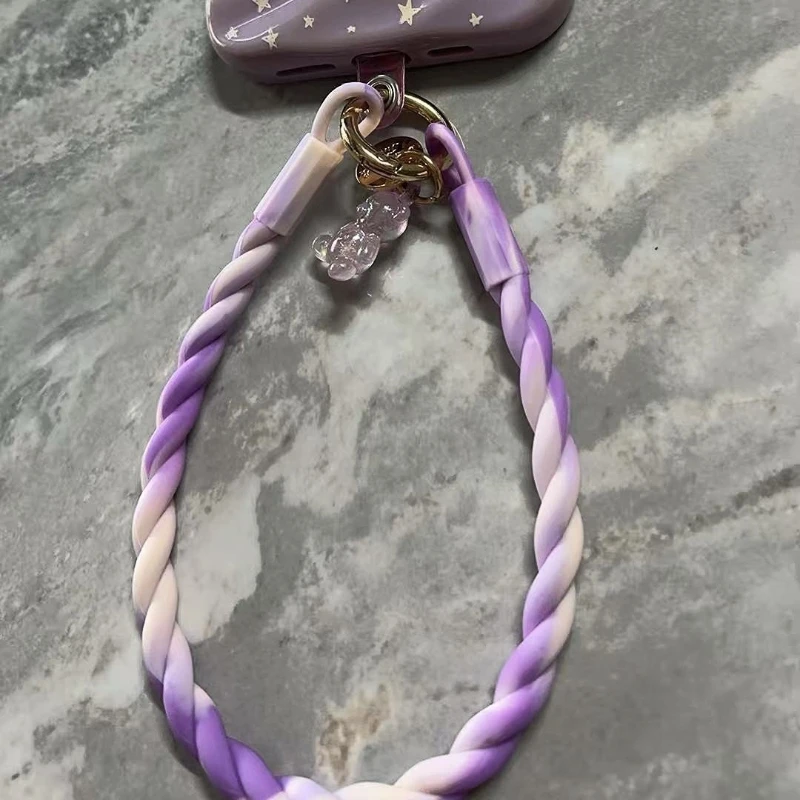 Cordón para teléfono móvil con oso luminoso y correa acolchada - imagen 2