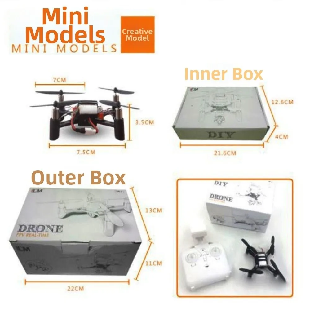 Drone en pleno vuelo mostrando las luces LED de colores