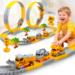 Coche ferroviario de ingeniería para niños - Tren educativo unisex
