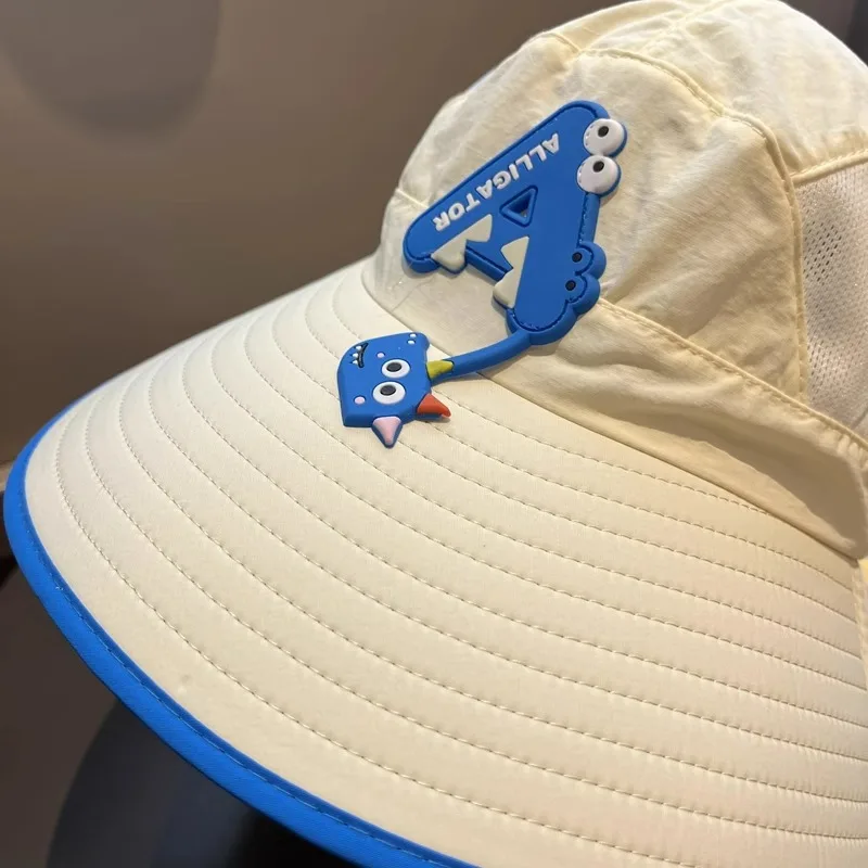 Sombrero de sol infantil de ala ancha, transpirable y con protección - imagen 3