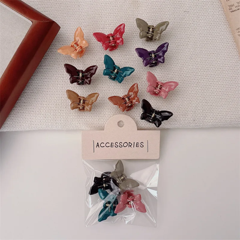 Pinza de pelo mariposa de colores para niña, hada floral - imagen 3