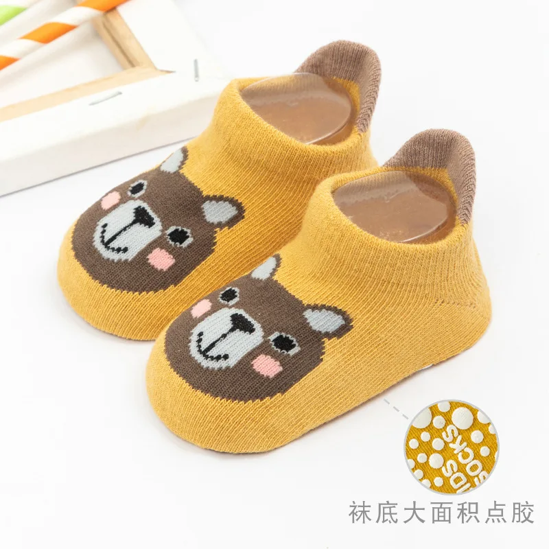 Calcetines antideslizantes con diseño de animales