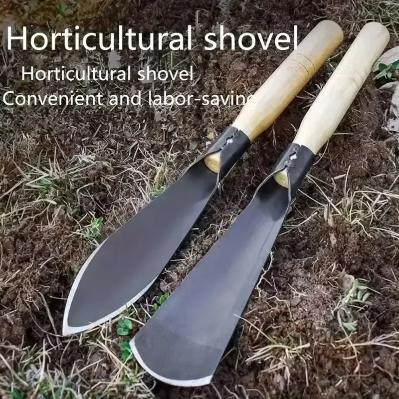 Azada de hierro resistente para plantar y desmalezar en el huerto - imagen 4