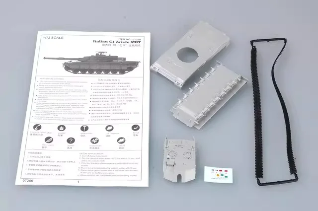 Vista del modelo del tanque