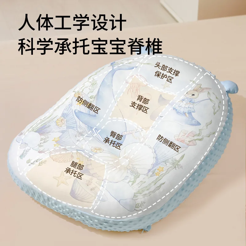 Almohada inclinada anti-regurgitación para bebé - imagen 2