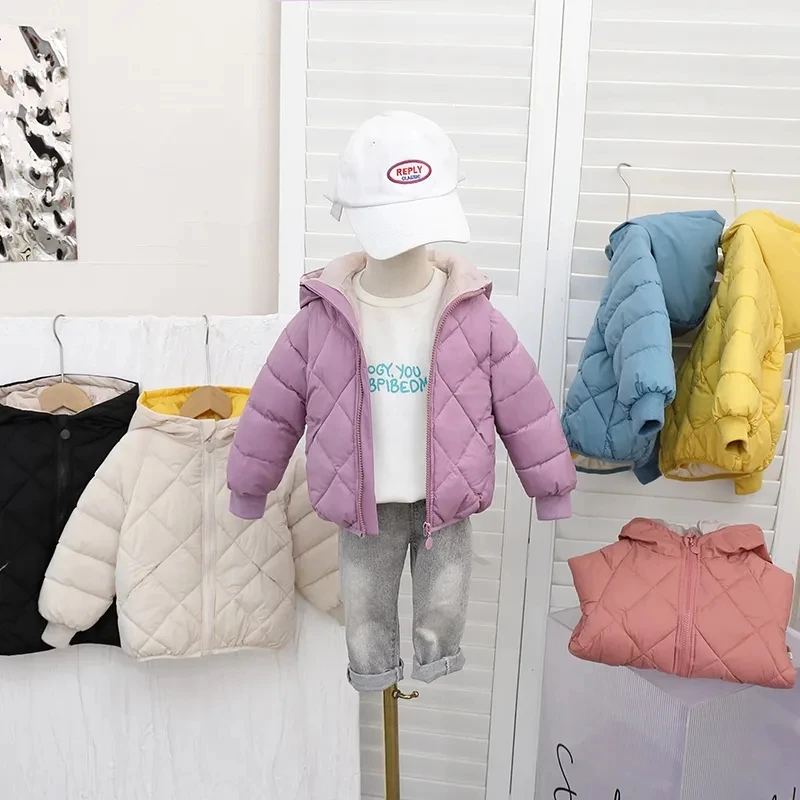 Chaqueta de algodón con capucha para niño – Ideal otoño invierno - imagen 5