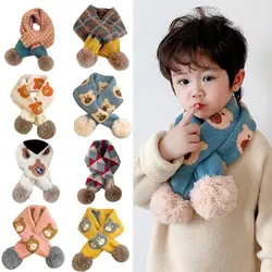 Babero térmico cuello niños – Bufanda cálida invierno