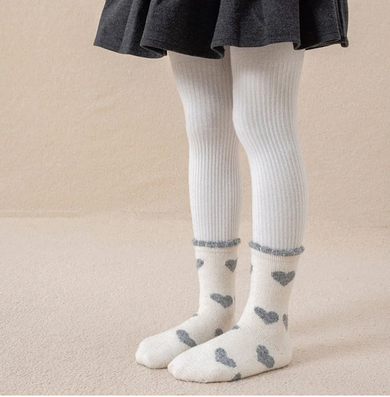 Calcetines de invierno hasta la rodilla