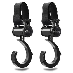 Sunveno ganchos giratorios 360° para cochecito de bebé