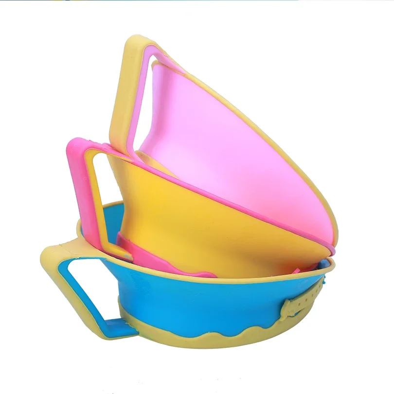 Gorro de ducha impermeable con visera para bebé ajustable protege ojos - imagen 5