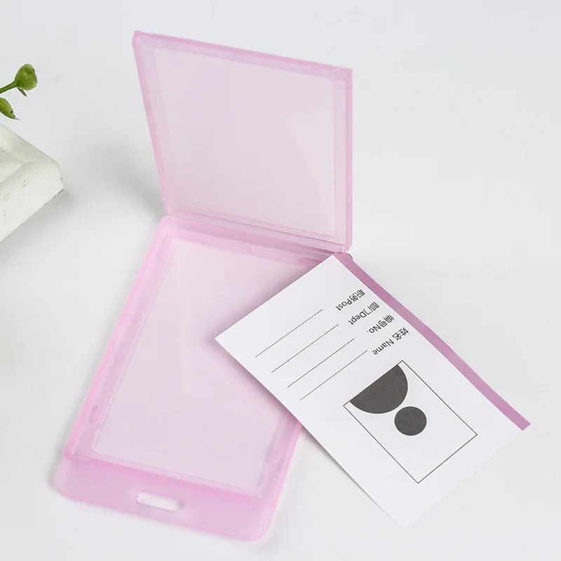 Organizador de tarjetas transparente sin cordón para niños - imagen 4