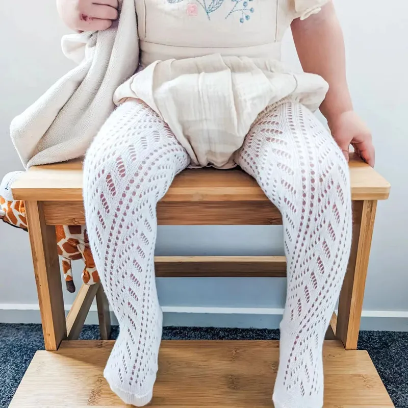 Medias de verano con lazo hueco para bebé y niño - imagen 2