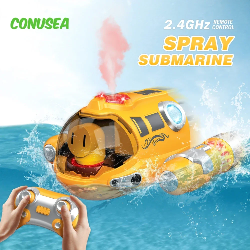 Submarino teledirigido Spray impermeable para juegos acuáticos - imagen 4
