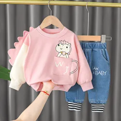 Chándal suave para bebé niña - Temporada primavera-otoño