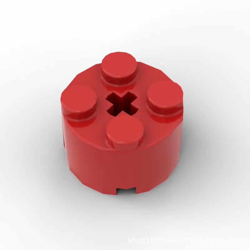 Bloques de construcción con ladrillos redondos de colores para niños - imagen 5