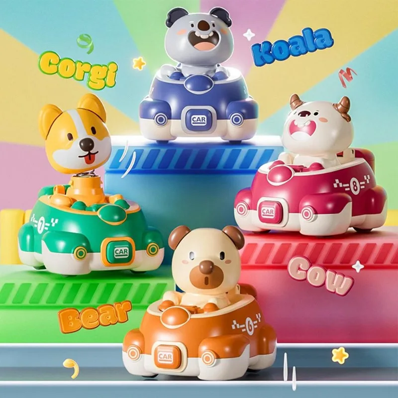 Coches de juguete con temática animal
