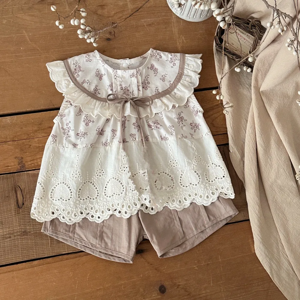 Pantalones cortos de verano para bebé en tonos lisos