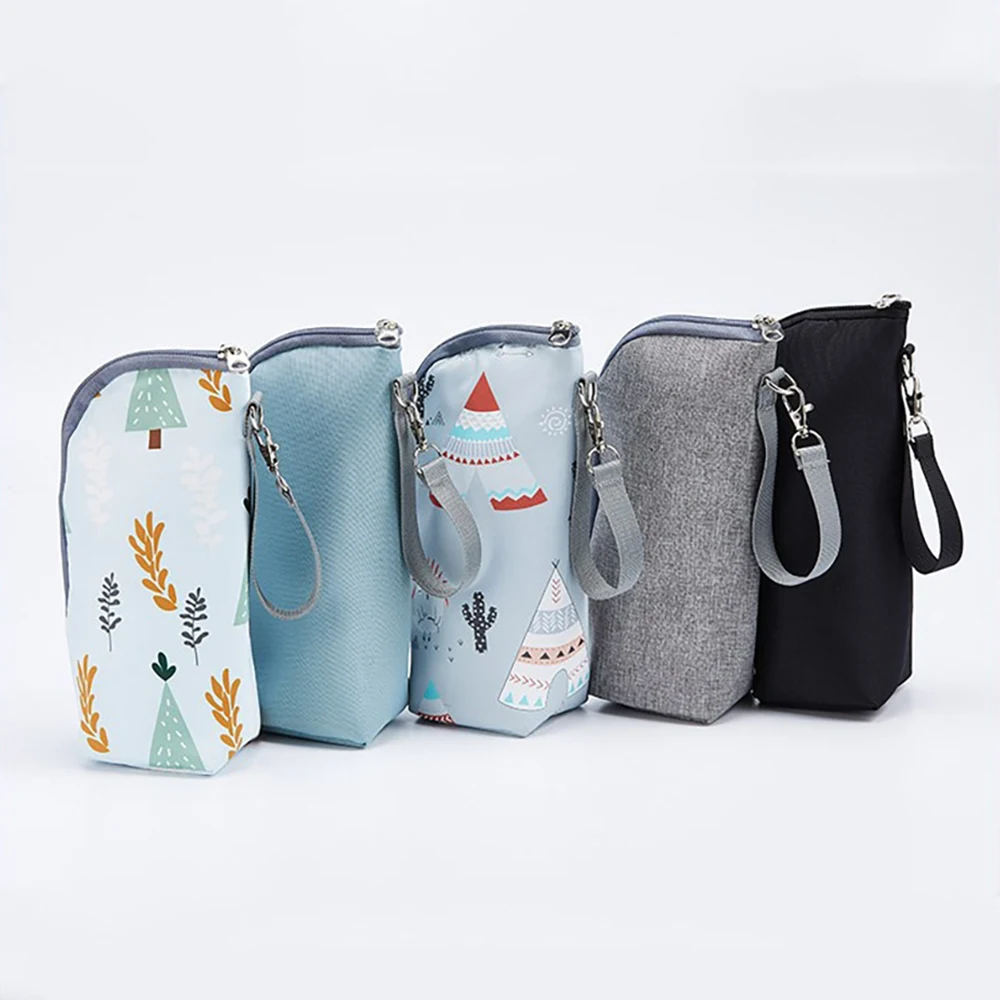 Bolsa isotérmica portabiberones con calentador – Compatible con cochecito - imagen 5