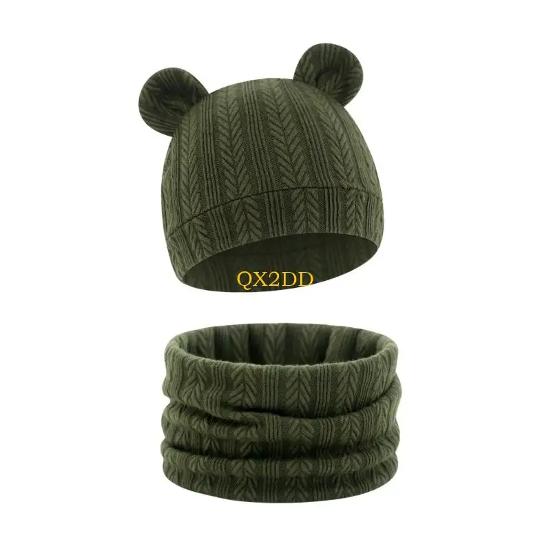 Vista lateral del gorro con orejeras