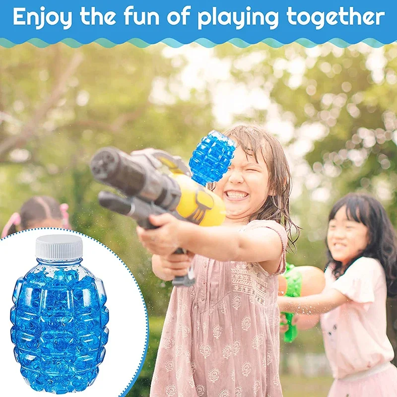 Juego de cuentas gel agua con botella pistola - imagen 3