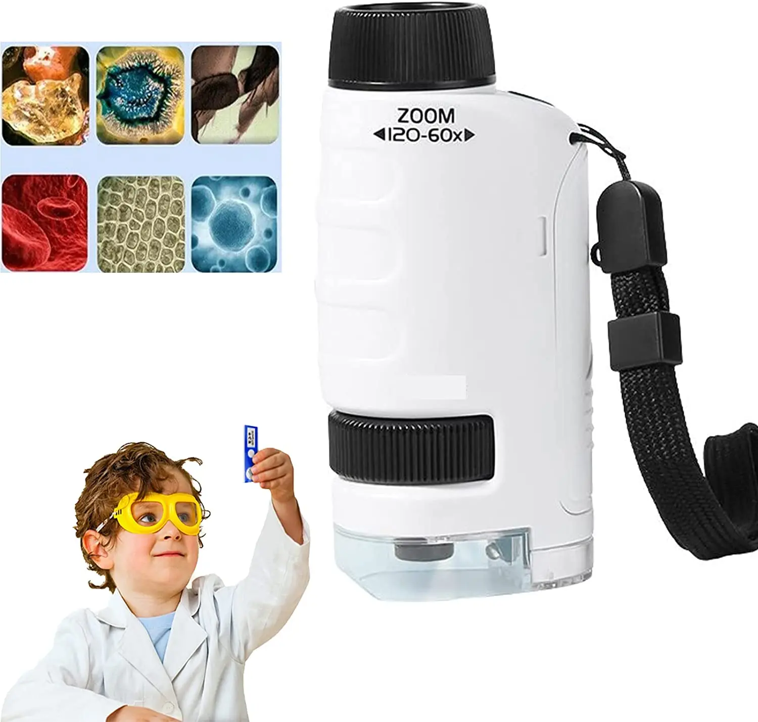 Microscopio infantil 120x para pequeños científicos - imagen 3