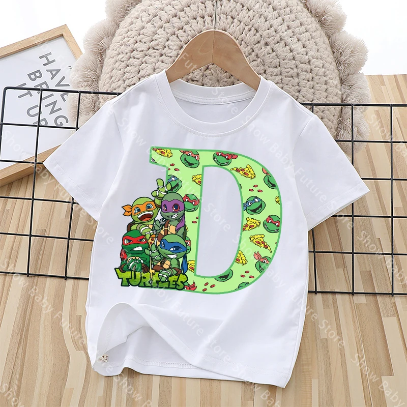 Camiseta Tortugas Ninja manga corta para niños – Regalo cumpleaños - imagen 2