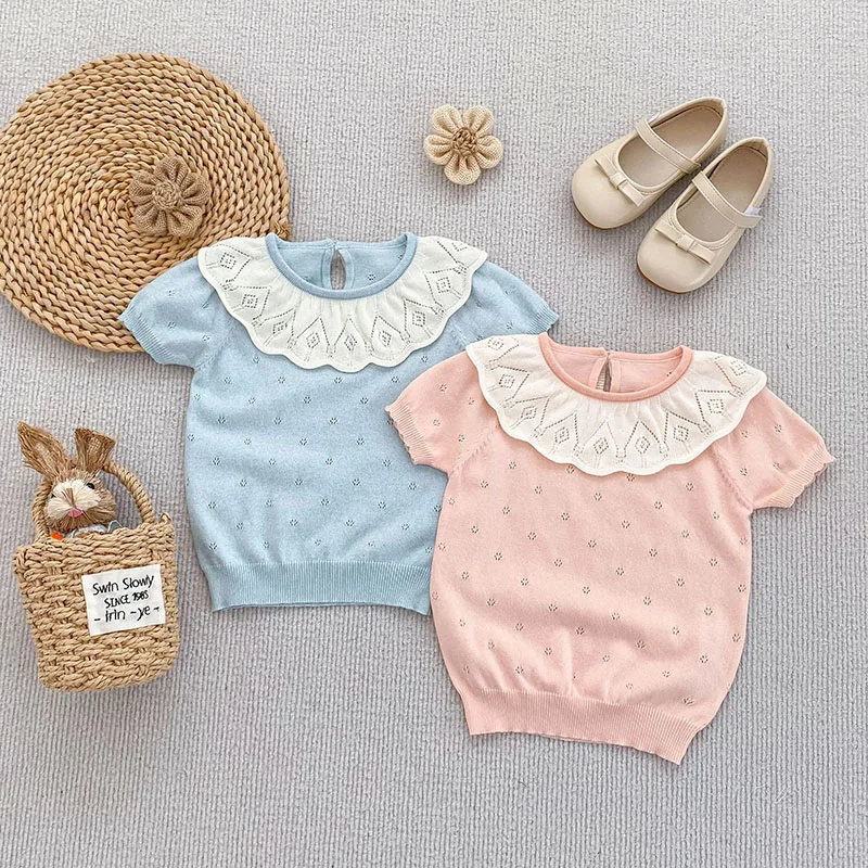 MILANCEL Camiseta perforada de verano transpirable para niños - imagen 3