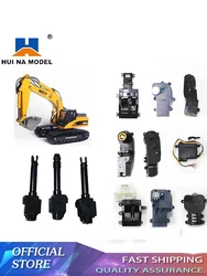 Excavadora de juguete con mando a distancia y pedal – Piezas compatibles Huina