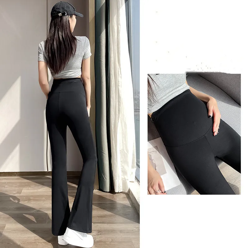 Leggings de maternidad para embarazo - Yoga comodo y veraniego 2024 - imagen 2