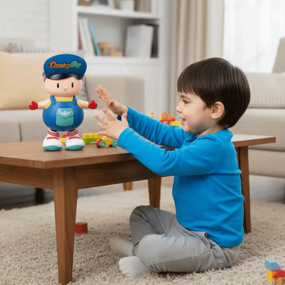 Figura bailarín LED infantil con música y luces para niños - imagen 2