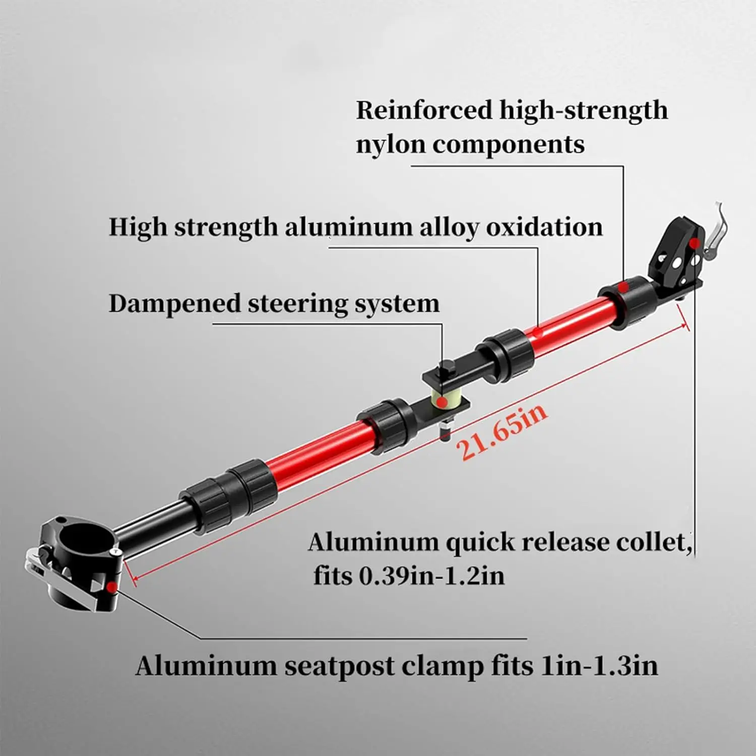 Conector de enganche para remolque de bicicleta - imagen 4