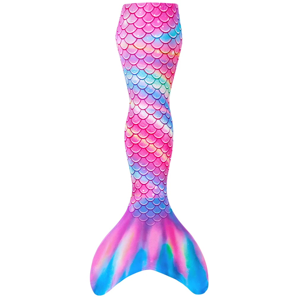 Bañador una pieza cola sirena para niñas – playa - imagen 2