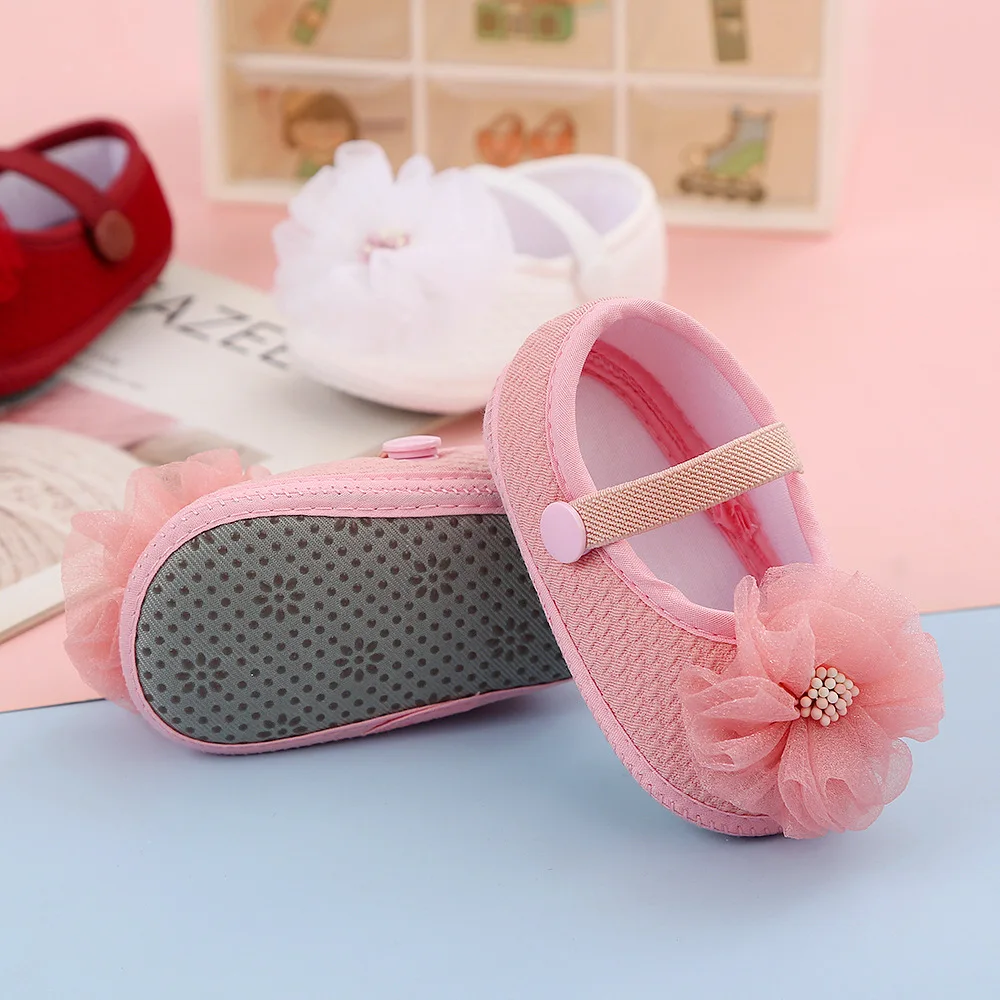 Zapatos de suela blanda para niña en primavera y otoño