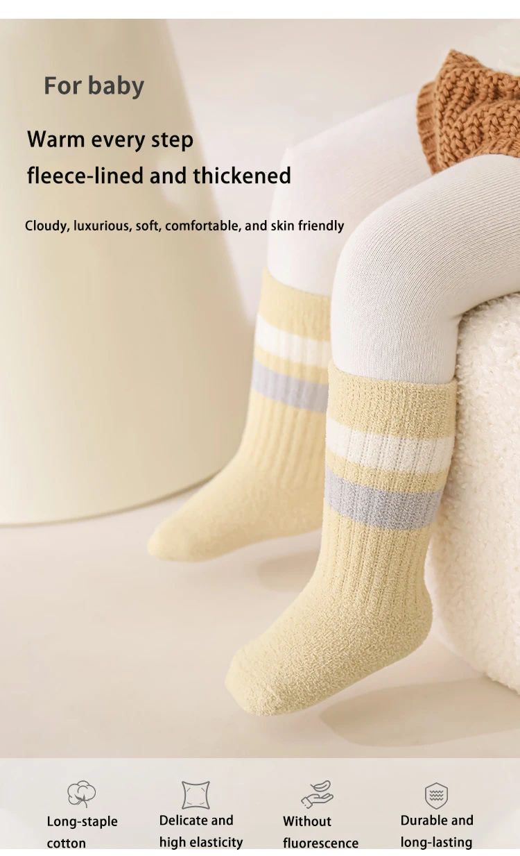 Set de calcetines suaves para niño y niña