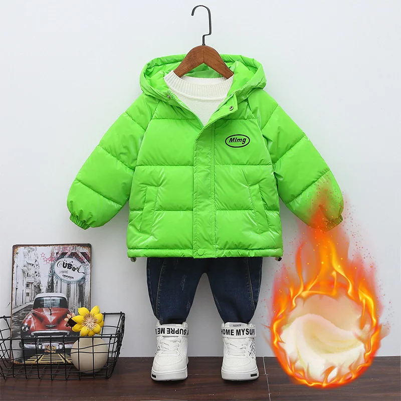 Chaqueta de plumas acolchada para niño – Cálida e impermeable - imagen 4