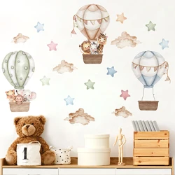 Pegatinas de pared infantiles de dibujos animados impermeables