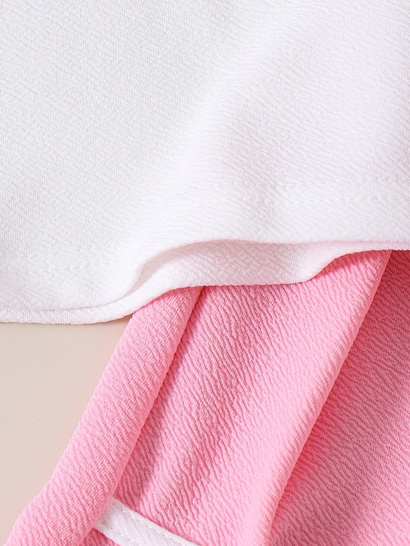 Conjunto rosa de dos piezas para verano