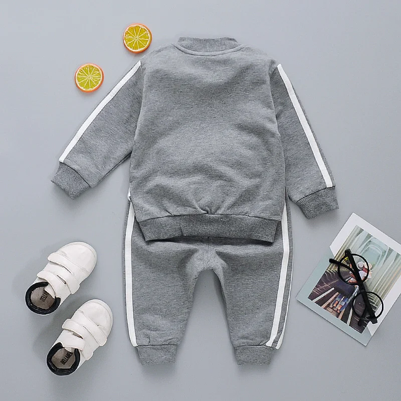 Conjunto chándal de algodón para niño – Chaqueta y pants primavera/otoño - imagen 5