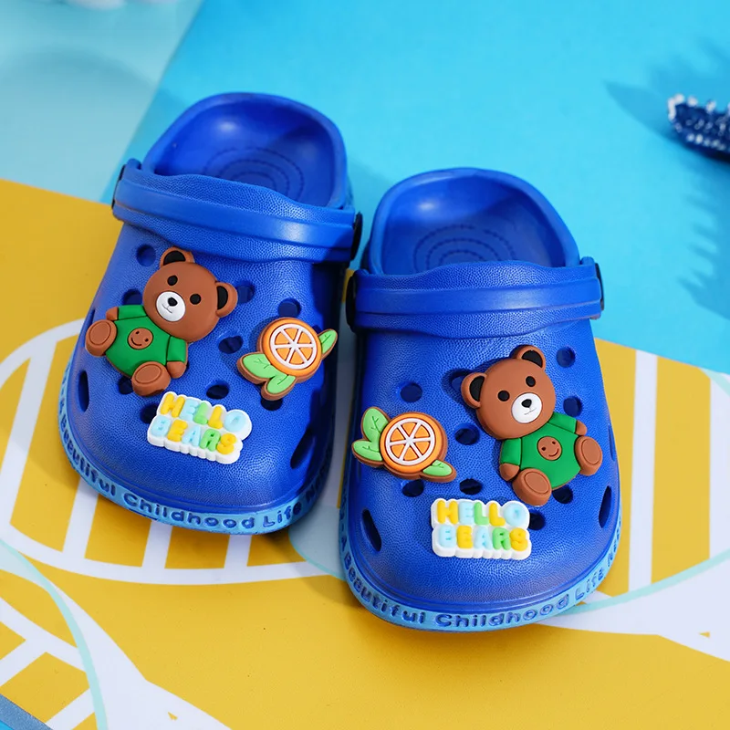 Zapatillas de verano antideslizantes de punta cerrada niños - imagen 2