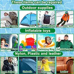 Parche para piscinas hinchables impermeable de reparación