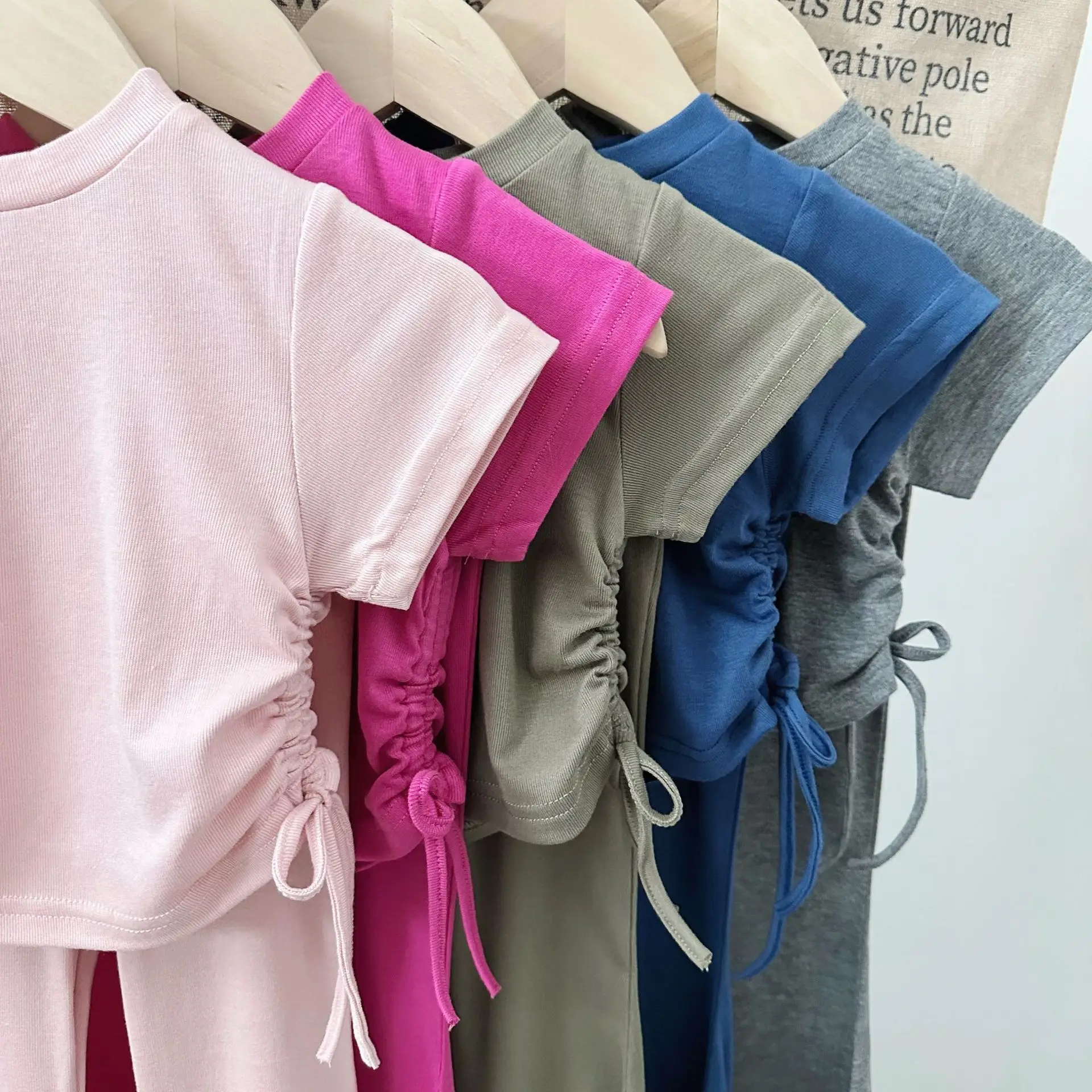 Conjunto ropa verano niña camiseta y pantalón deportivo - imagen 5