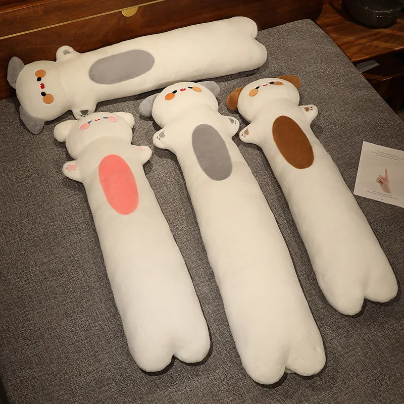 Peluche largo con estética de animal de dibujos animados