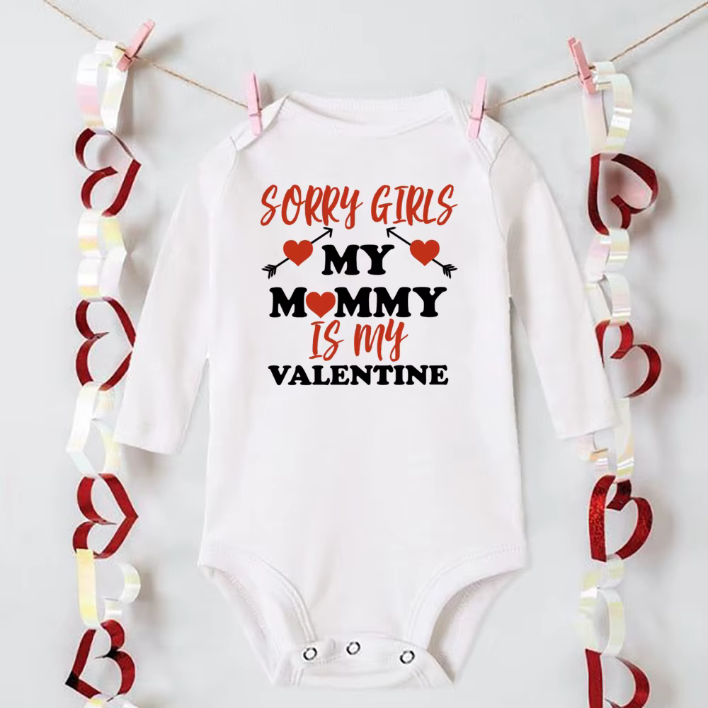 Sorry Boys Pelele San Valentín bebé recién nacido - imagen 2