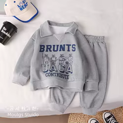 Conjunto deportivo infantil sudadera y pantalón para niño y niña