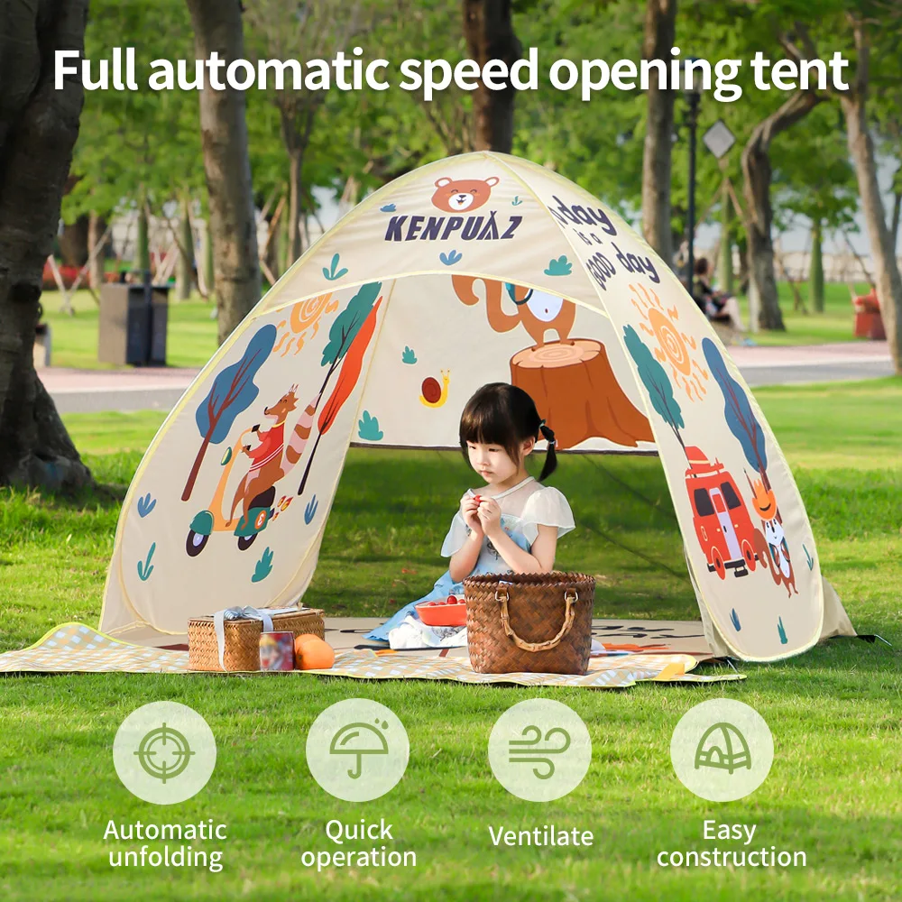 Swimbobo Tienda de campaña infantil impermeable para playa exterior - imagen 5