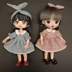 Vestido de manga abombada OB11 para muñecas Obitsu11 – Moda infantil