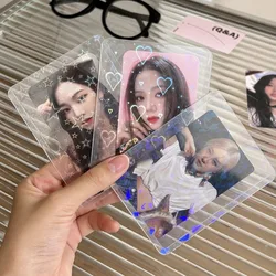 Funda protectora PVC transparente para tarjetas fotográficas infantil