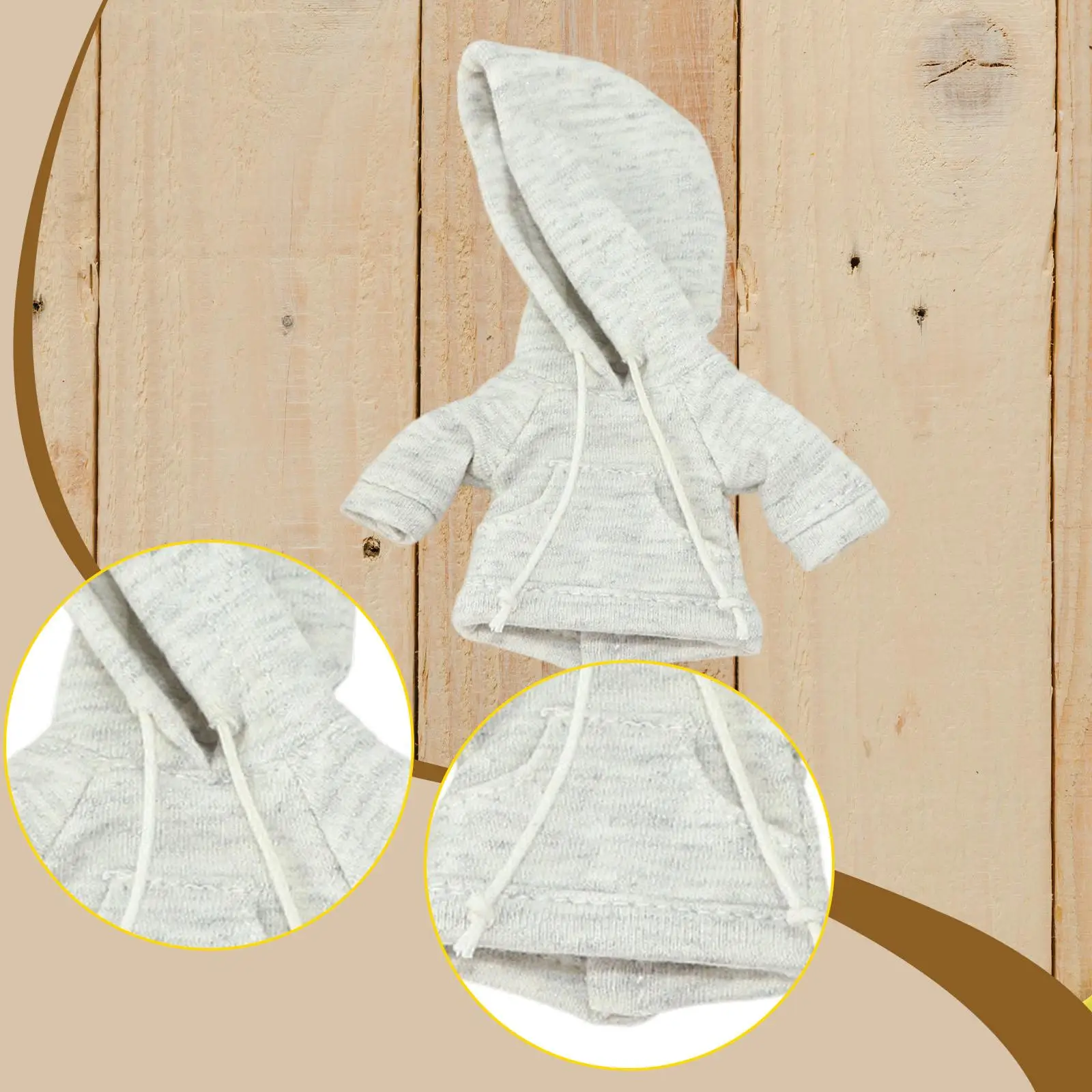 Ropa de acción en miniatura: sudadera con capucha