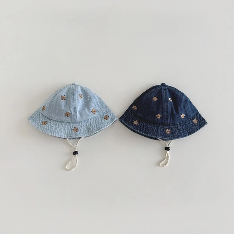 Gorra de pescador para bebé – Sombrero vaquero con protección solar - imagen 2